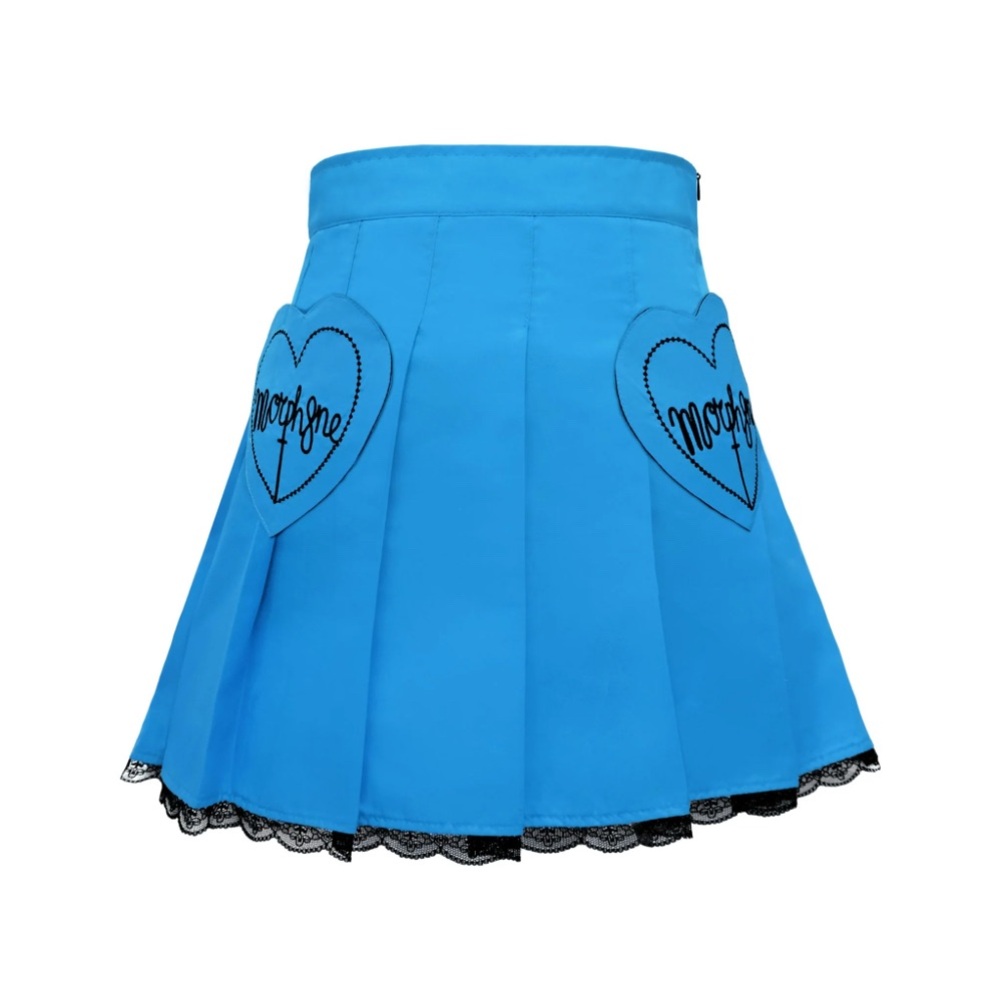 Morph8ne pink heart pocket skirt SIZE M